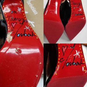 repair louboutin red soles
